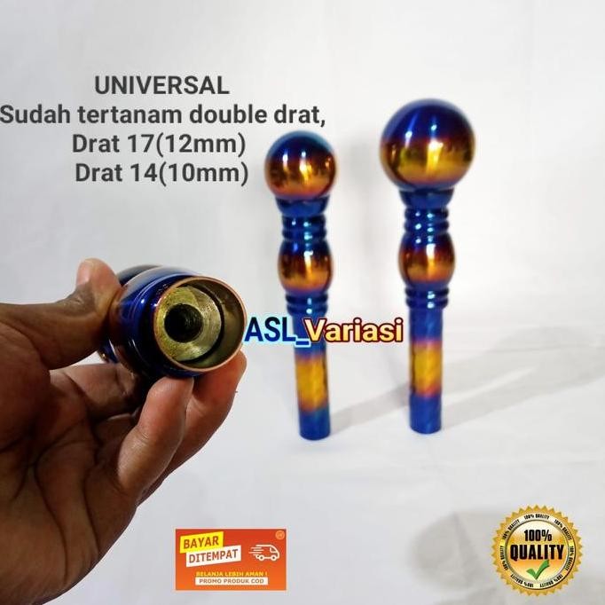 Gear Shift Knob Universal / Perseneling Mobil Manual / Tuas Gigi Kopling / Tuas Perseneling Truk / T