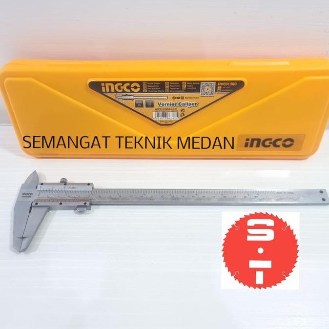 

Sketmat Vernier Caliper Jangka Sorong Sigmat 8" 0-200Mm Ingco Hvc01200
