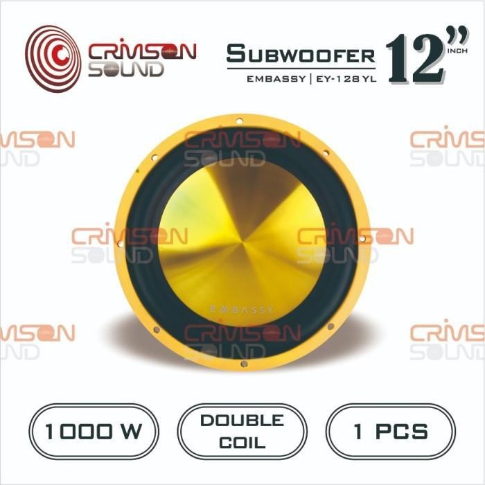 Speaker SUBWOOFER 12 Inch 1000 Watt EMBASSY EY - 128