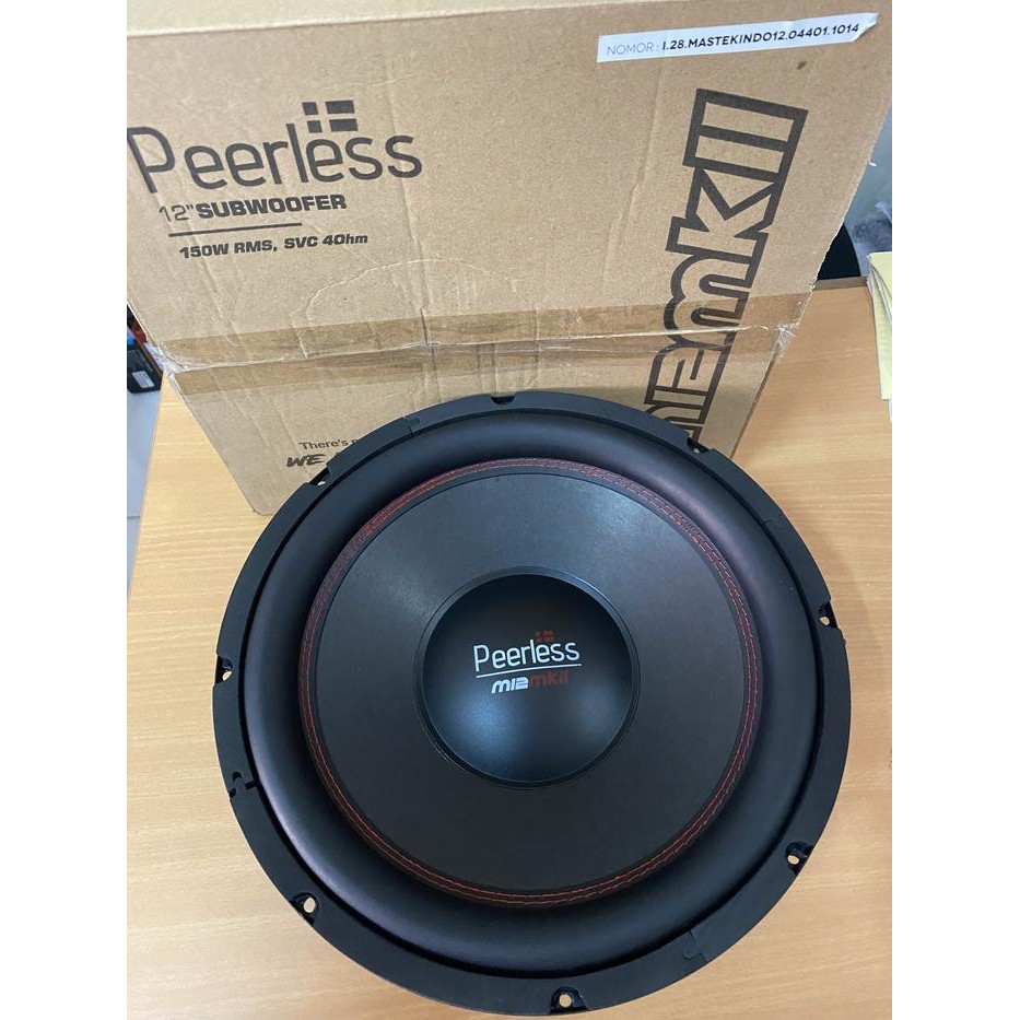 Subwoofer Peerless M12 MKII 12inch
