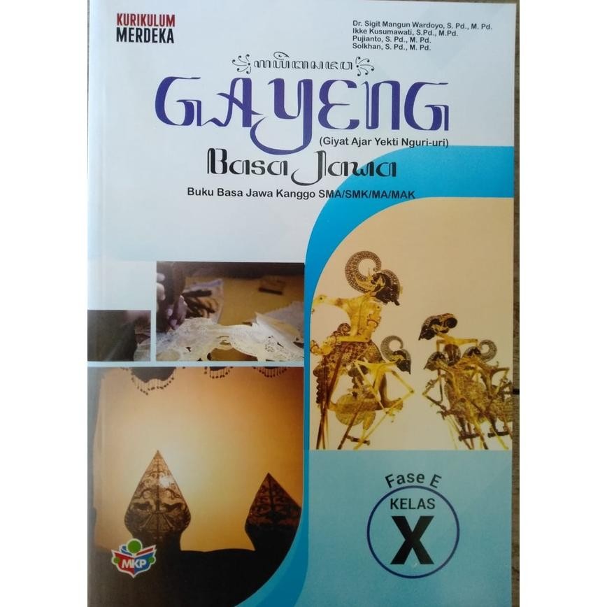 Promooo GAYENG BASA JAWA KELAS X (KURIKULUM MERDEKA)