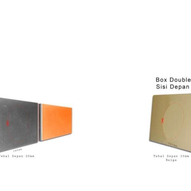 Box subwoofer 12inch double cabin