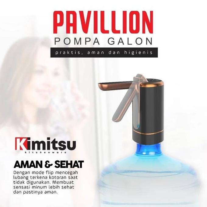 Pompa Galon Electric Premium Kimitsu Kpg 1773 Pavilion Series
