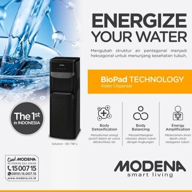 Dispenser Modena Dd7181L Dd7181 Galon Bawah | Modena Dispenser Dd 7181