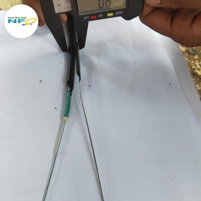 SIAP KIRIM KABEL FO 6 CORE FIG8 ARMOURED PANJANG 2000 METER, OUTDOOR FIBER OPTIC