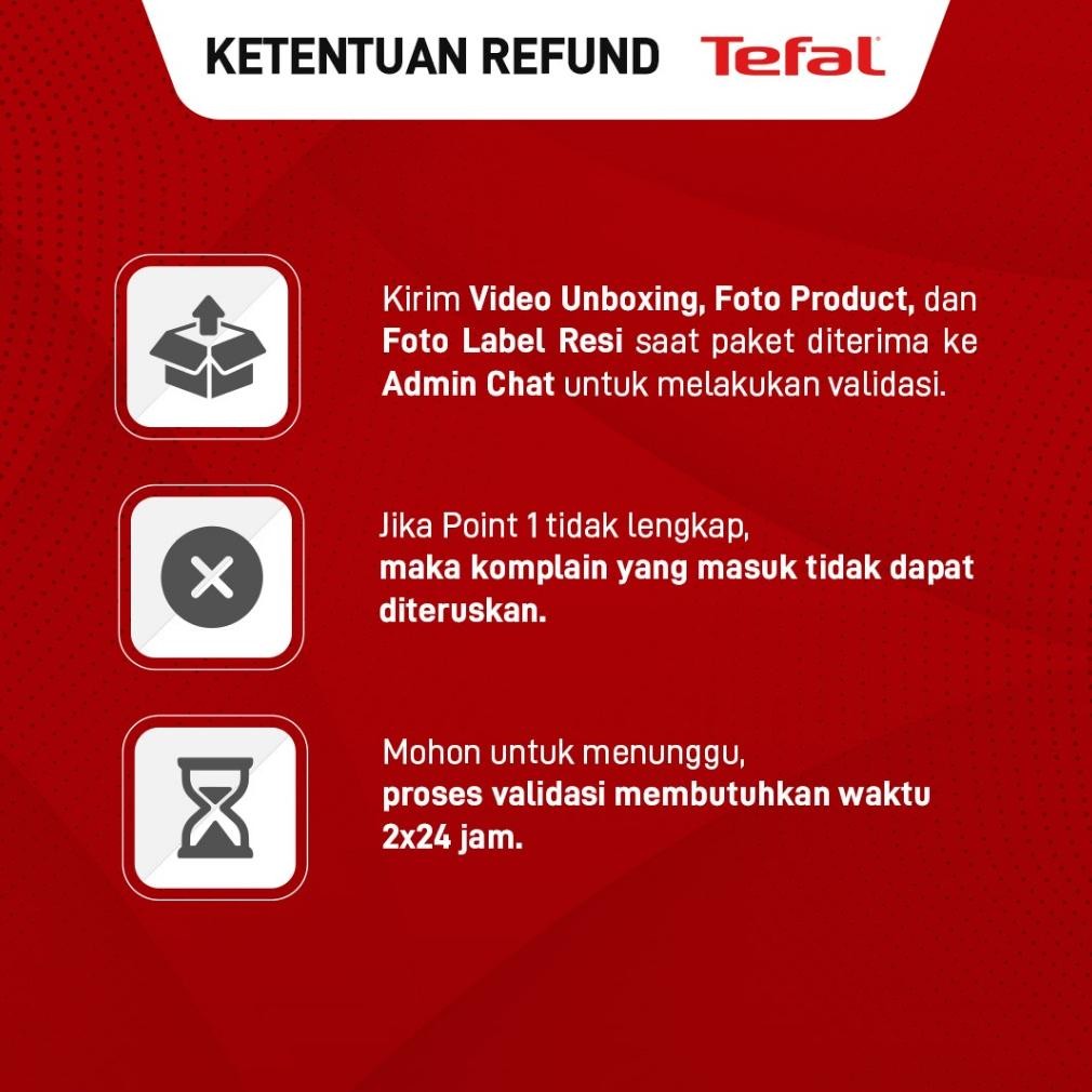 Tefal Natura Set Bundle Series - Wajan Anti Lengket / Cookware Set / Frypan Garansi 1 Tahun