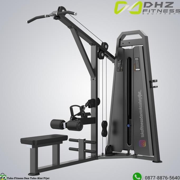 NEW DHZ FITNESS DUAL SERIES E3085 LAT PULL MASHINE