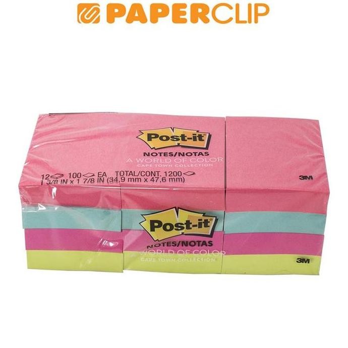 

TERLARIS - POST IT 3M 653-12AN ISI 12