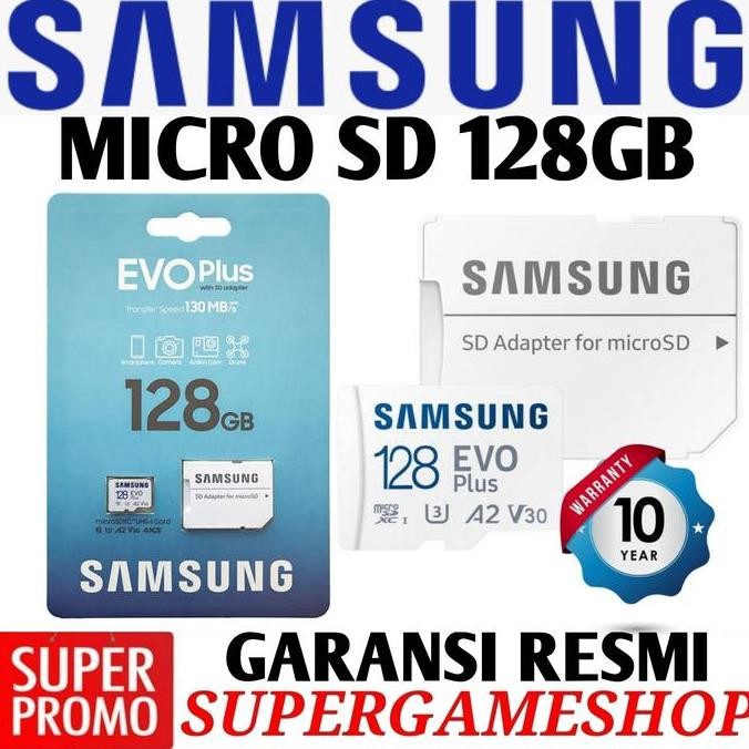 NEW MicroSD 128GB - Micro SD 128GB EVO Plus Samsung MicroSD - MC 128GB