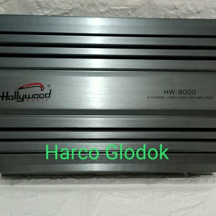 Power Hollywood HW-8000 power 4 Chanel HOLLYWOOD HW-8000 Mosfet