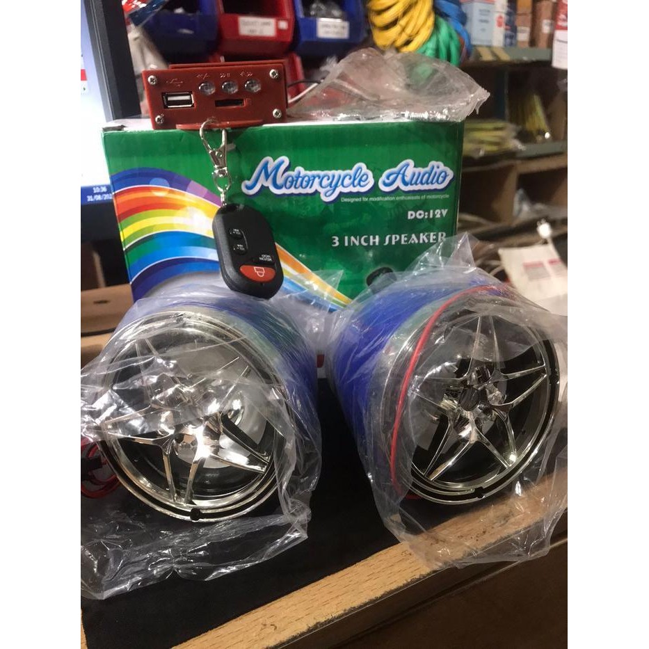 MP3 SPEAKER + REMOTE MOTOR NO.61