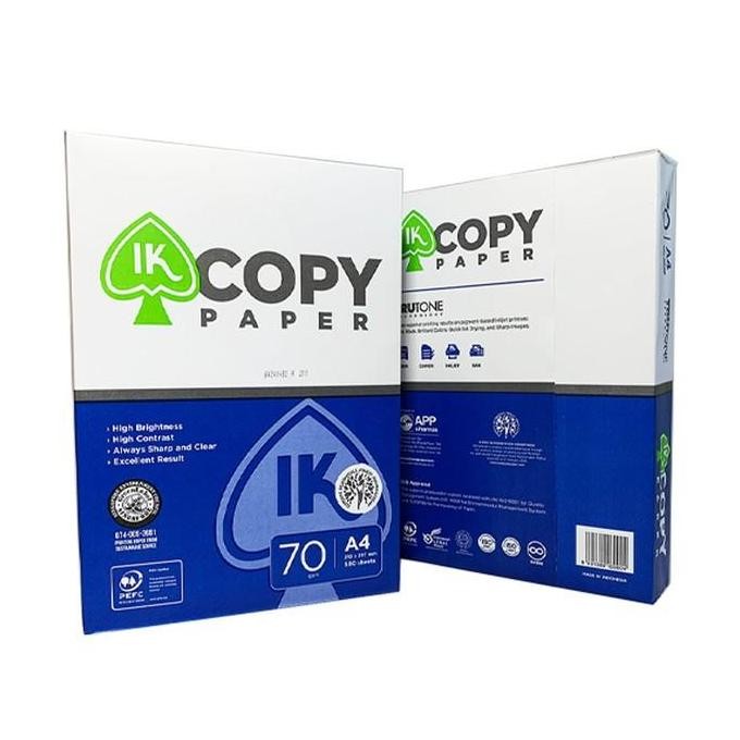 

TERLARIS - PAPERONE- Kertas Fotokopi A4 Office Paper Print - Box