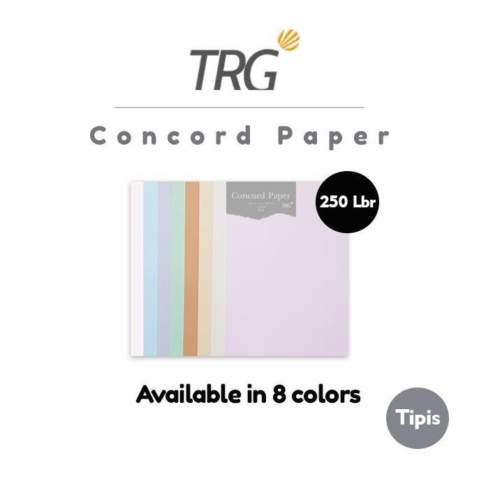 

TERBARU - TRG Kertas Concord Concorde Paper A4 Tipis 90gr Isi 250 Lembar