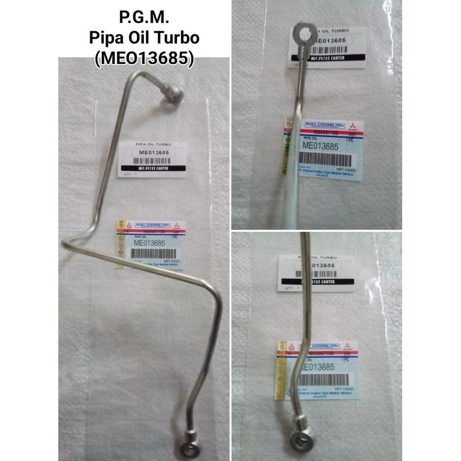 NEW Pipa oli turbo pipa oil turbo charger canter ps125 hd 125hd