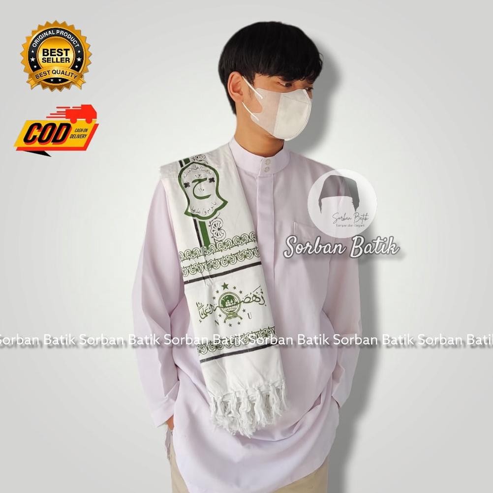 Sdn_12 Terbaru Sorban Ridak Arida Motif Logo Nu Kombinasi Trompah Serban Nu Serban Rida Serban Solo 