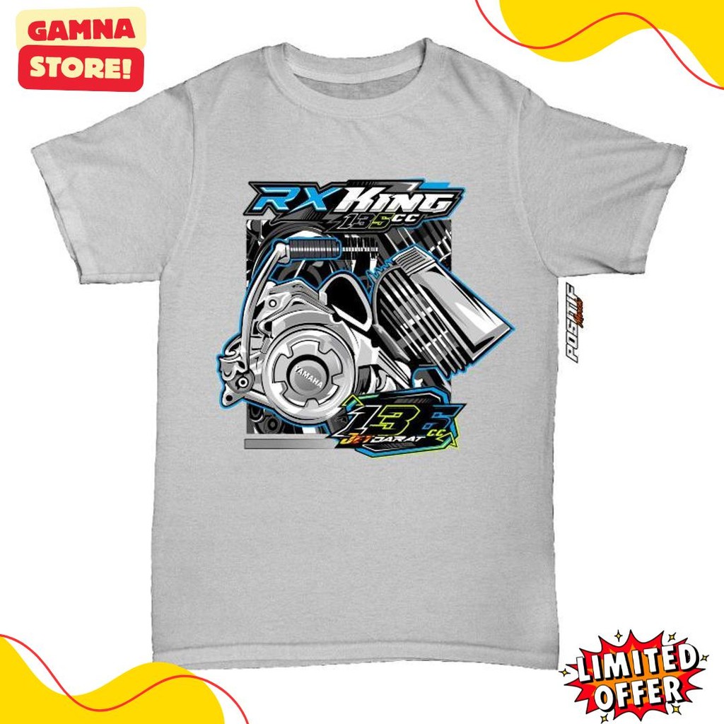 Baju Kaos Anak Motor Rx King Motor 2 Tak | Positifmerch Diskon
