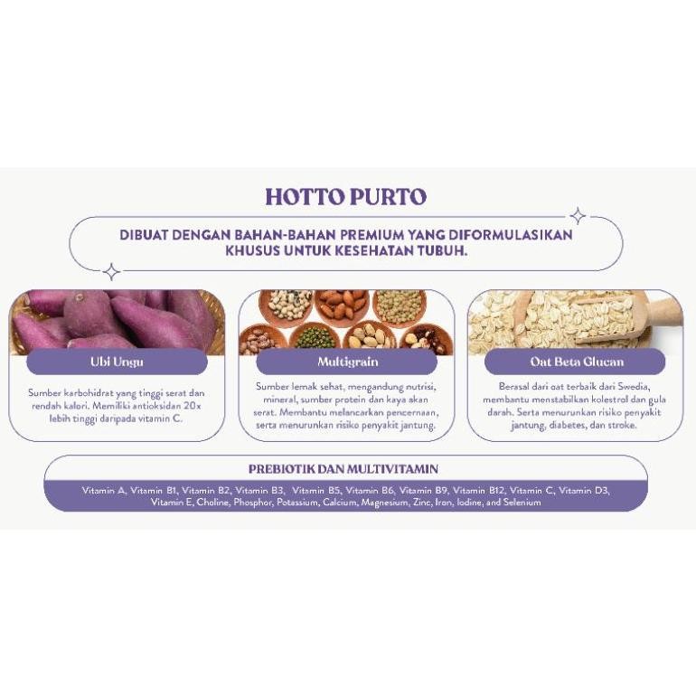 

Cod [5 Sachet] Hotto Purto Multigrain With Purple Potato Ga-121
