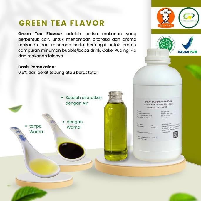 

R&B Matcha Green Tea Flavour / Pasta Essence Flavor Perisa Esen Perasa (Mine)
