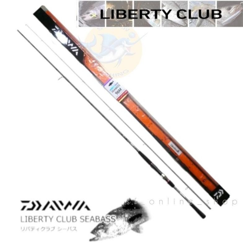 Terlaris Joran Daiwa Liberty Club Seabass 86 90 96M /Ml /L Pilih Variasi - Lbt C S 86L
