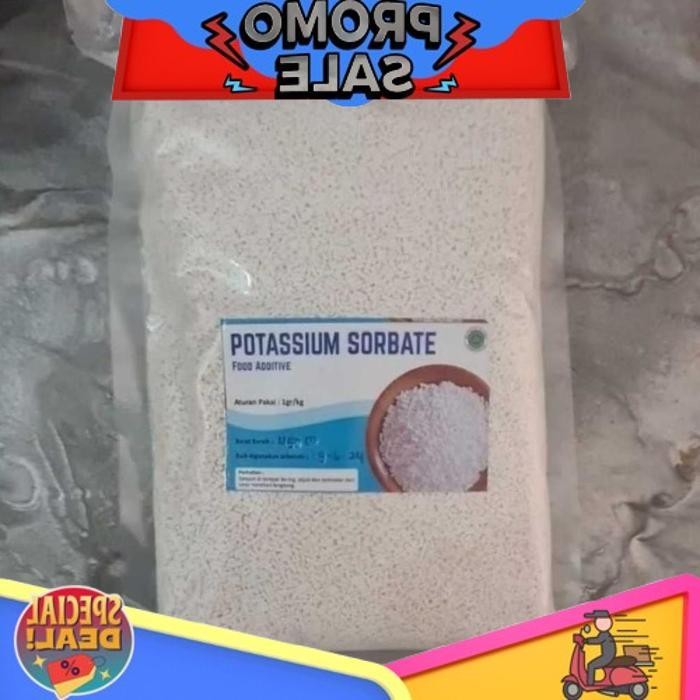 

Offer Discount [100Gr/250Gr] Pengawet Makanan Potassium Sorbate | Kalium Sorbate | Pengawet Food Grade