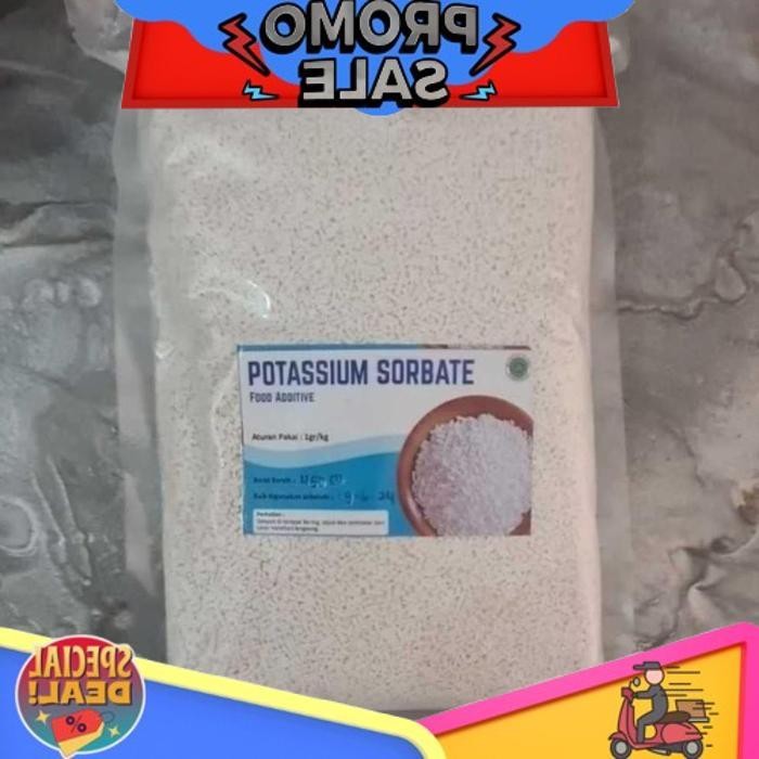 

Terbaik [100Gr/250Gr] Pengawet Makanan Potassium Sorbate | Kalium Sorbate | Pengawet Food Grade