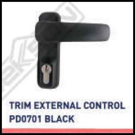 PANIC EXIT DEVICE HANDLE DEKKSON PD0701 BLACK TANPA BAR PANJANG