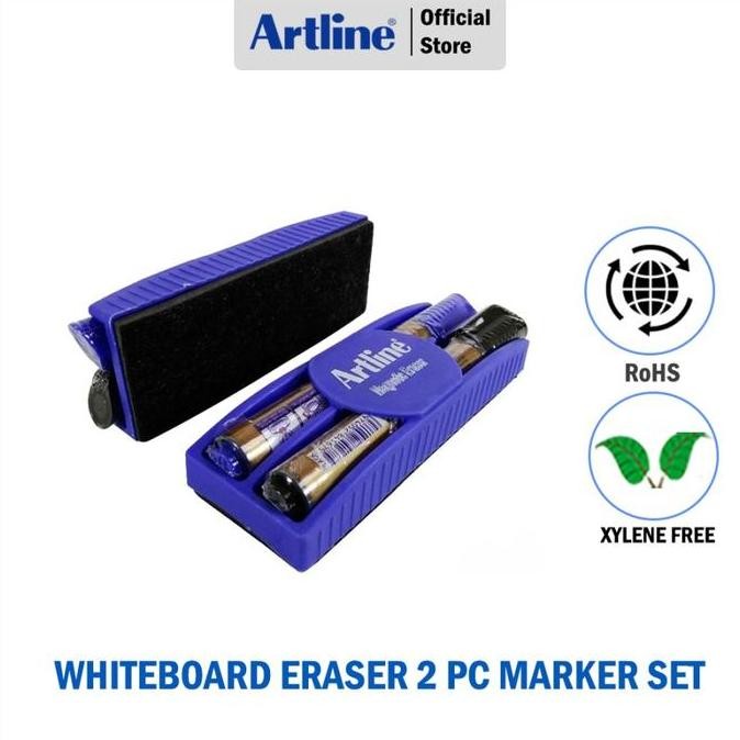 

Penghapus Artline Whiteboard Eraser 2Pc Marker Set Ers-Mm