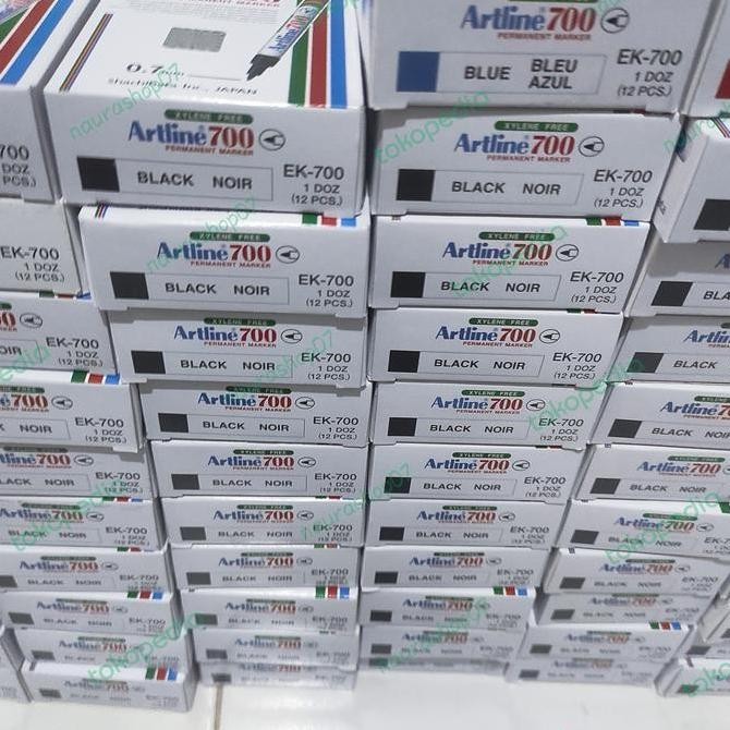 

Spidol Artline 700 Permanent Marker Tebal Tulisan 0,7Mm(1Box/Pack)