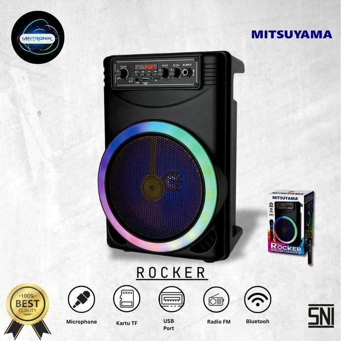 MITSUYAMA MS-4020BT ROCKER SPEAKER KARAOKE 8 inch