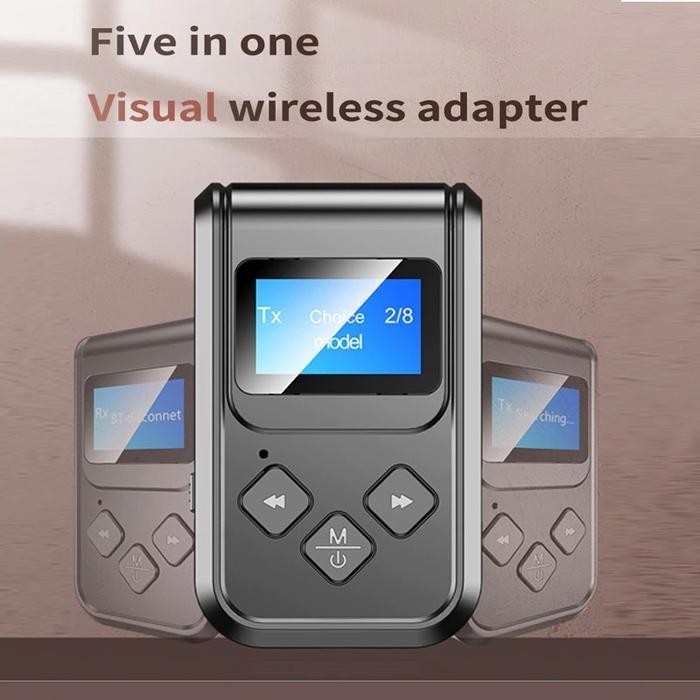 Blutooth Audio Receiver Transmitter Blutut Bluetooth Bloototh 5.0 Music Laptop PC Terbaik Berkualita