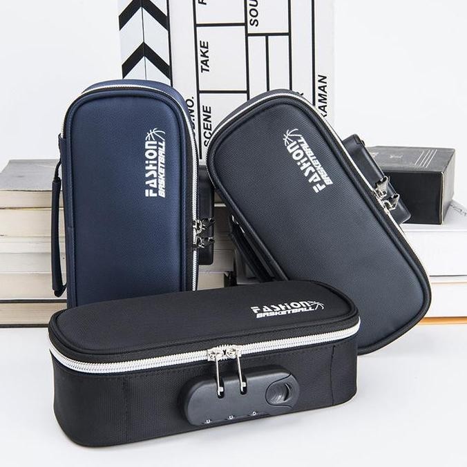 

Tas Pensil Anti Maling Waterproof Air Pouch Compact Ziper Pen Case Tempat Pulpen Kotak Pencil Premium Pria Wanita Sekolah Kerja Wadah Bolpoint Box Bolpoin Penyimpanan Stationery Lihit Lab Fashion Style