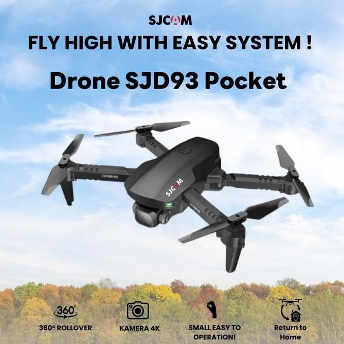 (New) SJCAM Drone K3 Single 4K Mini Single Camera WIFI FPV Wide