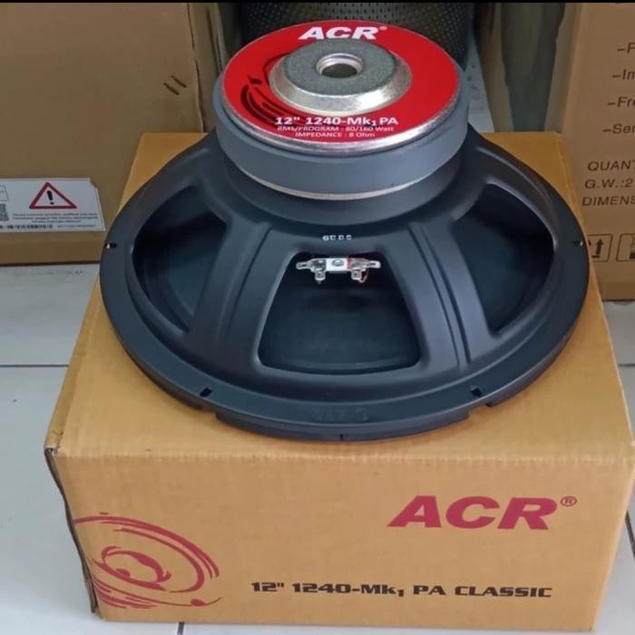 SPEAKER ACR 12 INCH ACR 1240 PA CLASSIC 500 WATT FULL RANGE