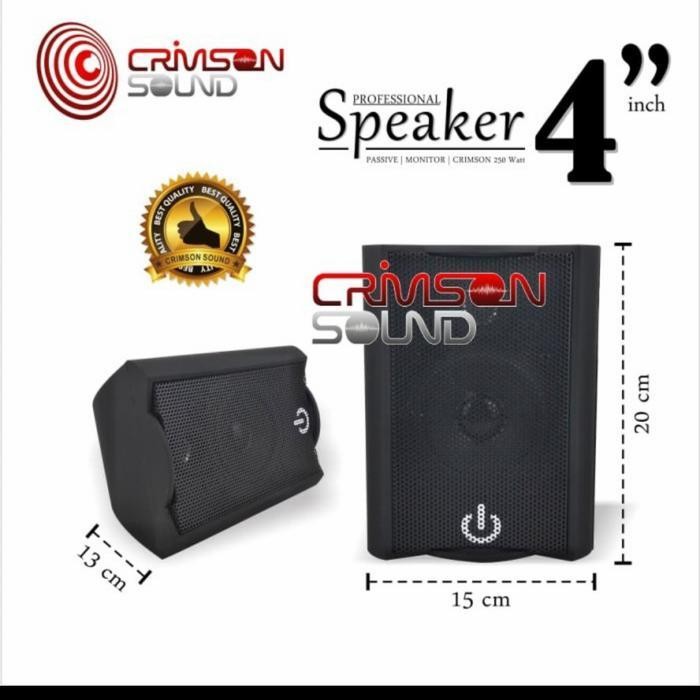 Speaker Crimson 4inch 402 Pasif Terbaru Berkualitas