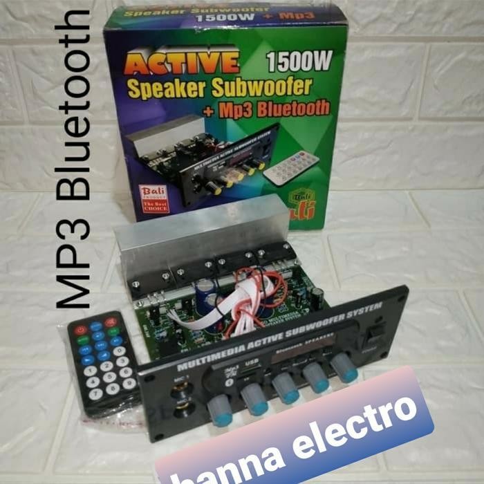 kit aktif speaker stereo bluetooth mp3 bl 1500 sanken Terbaru Berkualitas