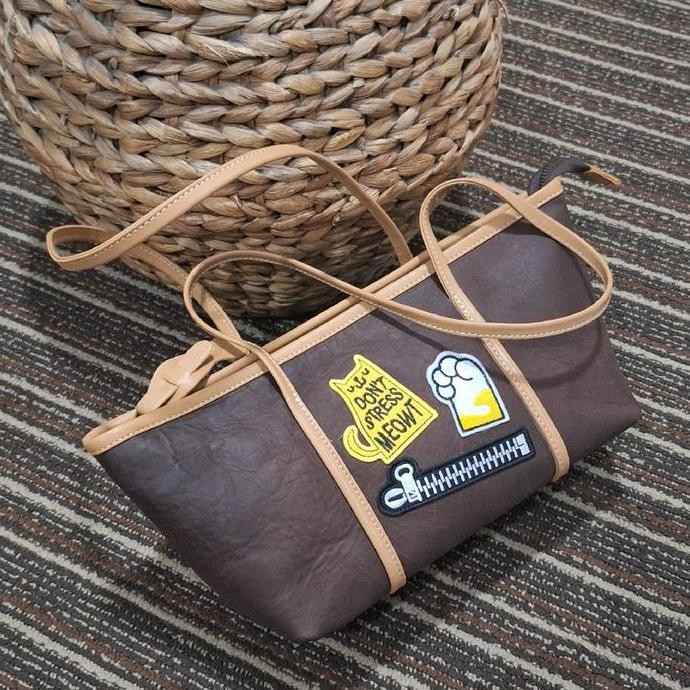 Rfl Genuine Leather - Tas Wanita Kulit Sapi Asli - Tas Tote Bag Wanita