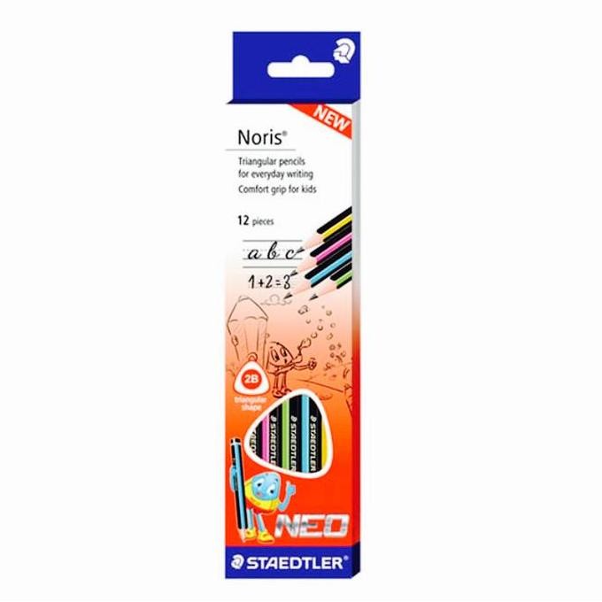 

Pensil Staedtler Noris Tiangular 2B (1Lsn)