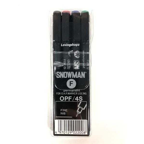 

Pulpen/ Spidol Snowman Opf/4S