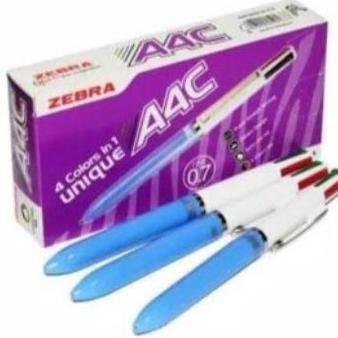 

Zebra Pen Pulpen Bolpoin 4 Warna [ Isi 12 ]