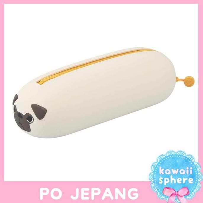 

Lihit Lab Punilabo Sleep Pen Pouch | Big Pug | Pencil Case Punilabo