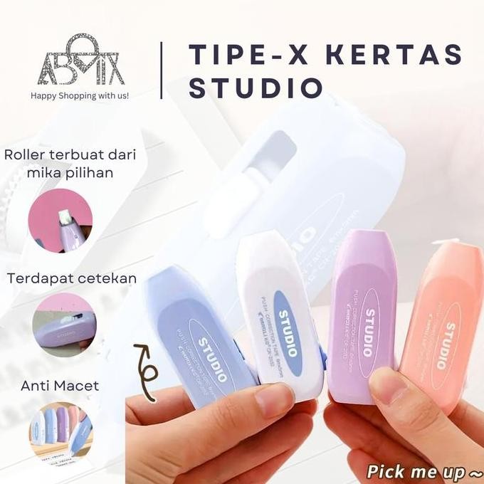 

Correction Tape Cr-2032 Tipe X Kertas /Pita Penghapus Kantor Siswa