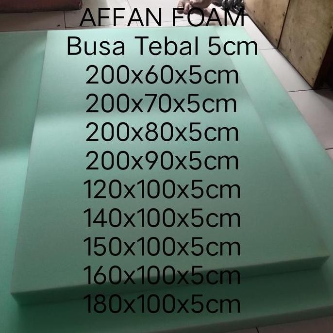 Terbaru Busa Lembaran Tebal 5Cm Kasur