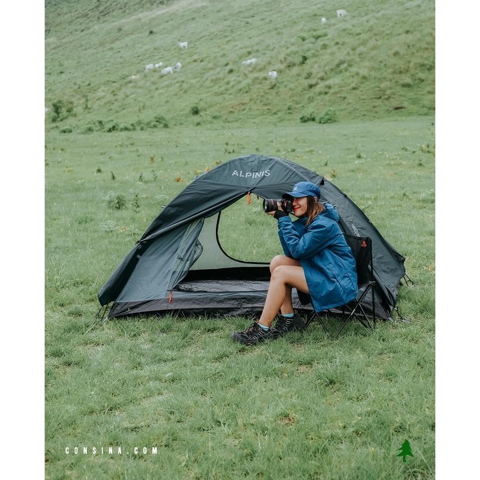 Consina Alpinis Tenda Gunung 2-3 Orang | Outdoor Camping Hiking Tent FREE BANTAL PULES