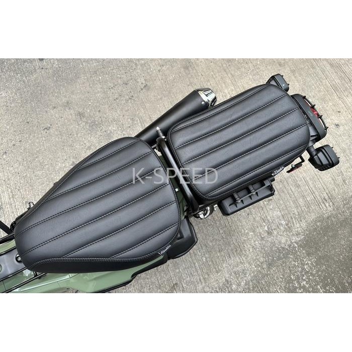 Jok Belakang Lurus Honda CT125 ke Bracket CT73 Diabolus by K-SPEED