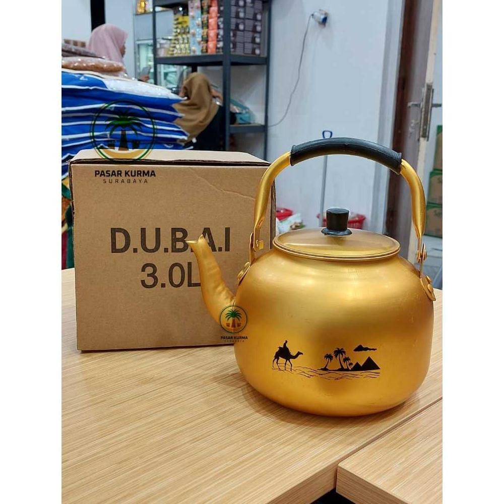 Teko Air Zam Zam Ceret DUBAI Teko Teh Kopi Oleh Oleh Haji dan Umroh