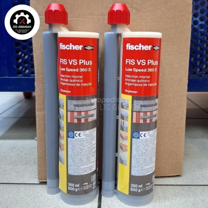Promo FISCHER FIS VS PLUS 360 S - LEM ANGKUR BAJA CHEMICAL -LEM BETON - ORIGINAL FISCHER COD