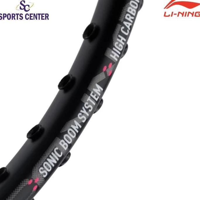 Sale Raket Raket Badminton Lining Axforce / Ax Force Cannon Aytp307 Black - Raket Badminton Original