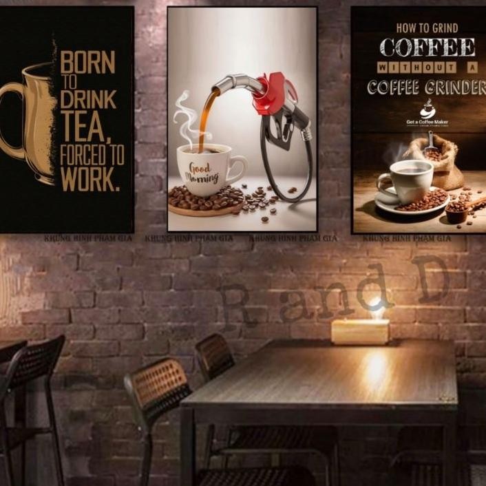 Hiasan Dinding Aesthetic Dekorasi Cafe Ukuran 47X31 Dekorasi Dinding Kamar Tema Coffe Ukuran A3 Post