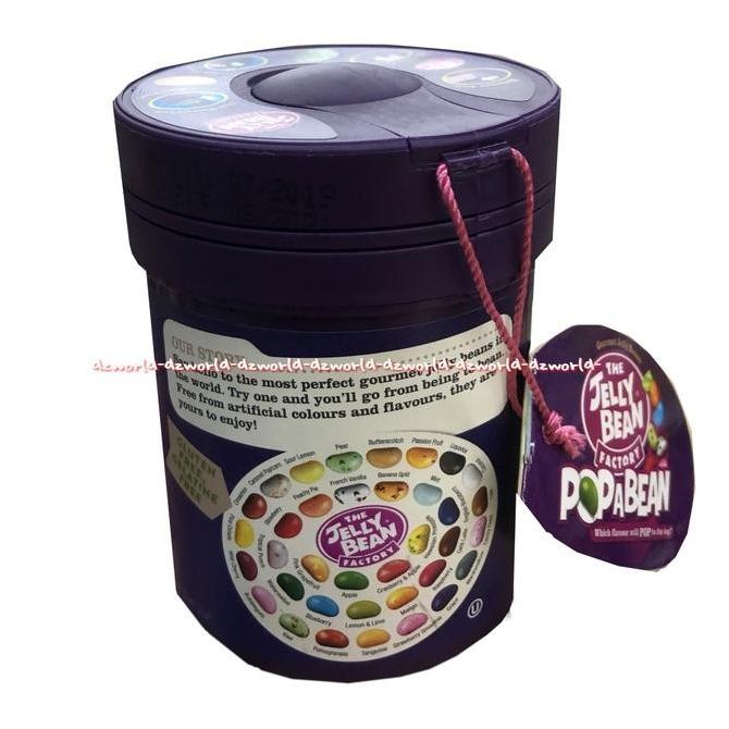 

The Jelly Bean Factory Pabean Flavour With Pop 100Gr Permen Aneka Rasa #Gratisongkir