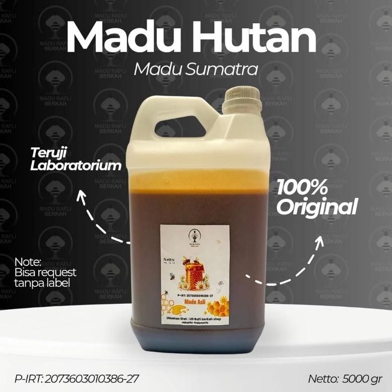 

(Terbaru) Madu asli sialang sumatera 5 kg netto(riau kampar) MADU (Terlaris)